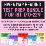 NWEA MAP Reading Test Prep Bundle Grades 3-8 (10-11 WEEKS)