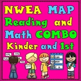 NWEA MAP Reading and Math Bundle | Kinder and First Grade