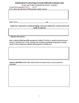 Preview of NWEA / MAP SKILLS Goal Setting Sheet / Remote Learning Conducive (editable)