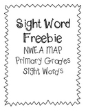 NWEA MAP Sight Word Freebie
