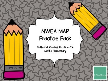 Preview of NWEA MAP Test Prep Middle Elementary- Distance Learning