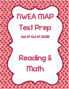 Preview of NWEA MAP test prep -- Reading and Math combo