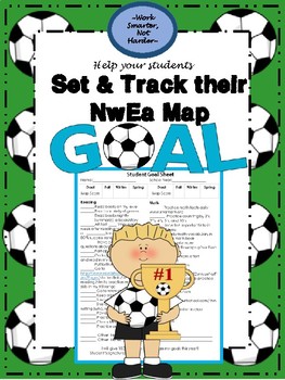 Nwea Map Student Goal Setting Sheet By Work Smarter Not Harder Tpt