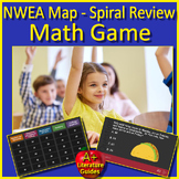 NWEA Map Math Test Prep Game RIT Bands 191 - 230 (Grades 3 - 5) - PowerPoint
