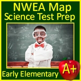 NWEA Map Science Test Prep: Early Elementary Test, Games, & Task Cards (181-220)
