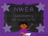 NWEA Map Test Geometry RIT 100-150