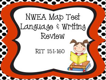 Preview of NWEA Map Test Language & Writing Review