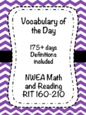 NWEA (MAP) Math and Reading Vocabulary of the Day