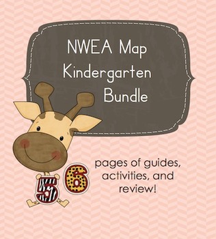 Preview of NWEA Primary MAP Test Prep Bundle - Kinder