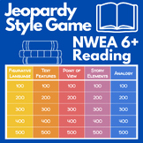 NWEA Reading 6+ Jeopardy-Style Game 