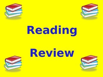 Preview of Reading and Math Standardized Test Review PowerPoints Bundle