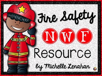 Preview of Fire Safety NWF - Nonsense Word Fluency RTI Resource Power Point