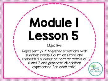 Preview of Engage NY  Math PowerPoint Presentation 1st Grade Module 1 Lesson 5