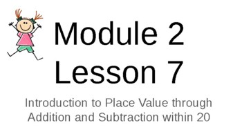 Preview of NY Grade 1 Math Module 2 - Lesson 7