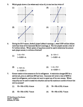 algebra 1 regents exam 2017 study guide