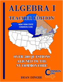 NY State Common Core Algebra Review - Teacher Edition