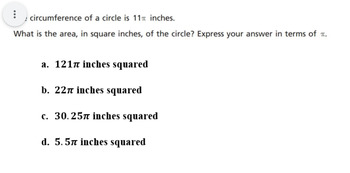 Preview of NY State Exam Math Review - GEOMETRY - Area and Circumference of Circles