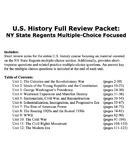 US History Full Year Regents Review