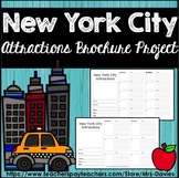 NYC New York City Attractions Trifold Brochure Project Wit