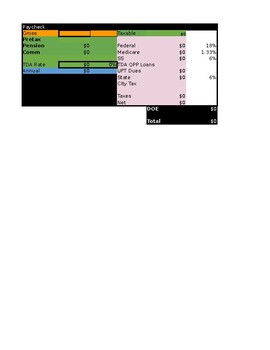 Preview of NYC DOE Paycheck Calculator