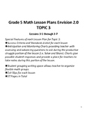NYC Envision 2.0 Lesson Plans TOPIC 3 Grade 5 Lessons 3-1 
