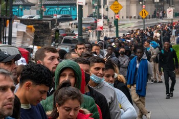 Preview of NYC Migrant Crisis - USA Failing Immigration Policy & Collapsing Cities