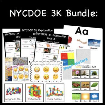 Preview of NYCDOE 3K Bundle