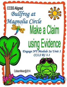 Preview of Bullfrog at Magnolia Circle; Module 2a Unit 1 3rd grade