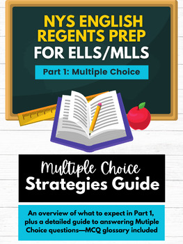 Preview of NYS ELA Regents: Part 1 - Multiple Choice Support for ELLs/MLLs