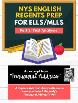 Preview of NYS ELA Regents-Style Text-Analysis Practice: JFK's Inaugural Address
