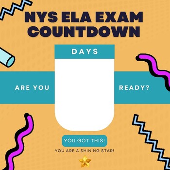 Preview of NYS ELA and Math Count Down