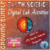 Earth Science Lab Activities Bundle | Digital & Editable |