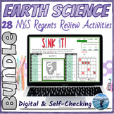 Earth Science Regents Review Activities Bundle | Digital &