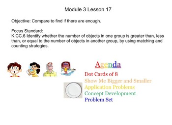 Preview of NYS Engage NY Kindergarten Math Module 3 Smart Board Lessons