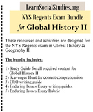 NYS Global History & Geography II Regents Bundle