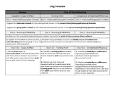 NYS Global Regents - Social Studies Constructed Response Template