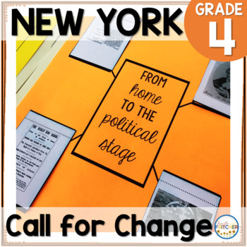Preview of NYS Grade 4 Social Studies Inquiry | Call for Change | Women's Suffrage