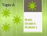 New York State Grade 5 Math Common Core Module 1 Topic A L