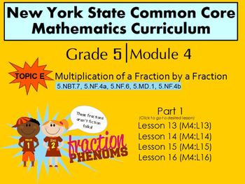Preview of NYS Grade 5 Math Module 4 Topic E (part 1) lessons 13-16