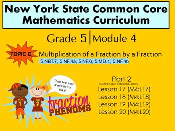 Preview of NYS Grade 5 Math Module 4 Topic E (part 2) lessons 17-20