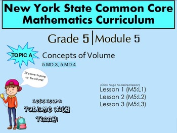 Preview of NYS Grade 5 Math Module 5 Topic A  Lessons 1-3