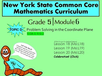 Preview of NYS Grade 5, Math Module 6, Topic D, Lessons 18-20