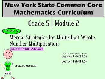 Preview of NYS Grade 5 Math Module 2 Topic A Lessons 1-2