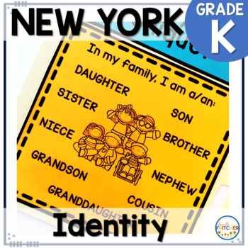 Preview of NYS Kindergarten Social Studies Inquiry: Identity
