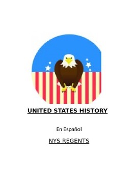 Preview of NYS US History Regents Review - Part 1 - IN SPANISH