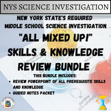 NYS's Middle School Science Investigation "All Mixed Up!" 