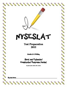 Preview of NYSESLAT 2015 K-6 Writing Test Preparation Bundle w/ Question Flash Cards