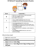 NYSESLAT Student-Friendly Speaking and Writing Rubric/Checklist