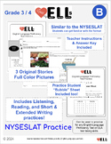 NYSESLAT Test Prep Grades 3-4 Set B - English Language Pro