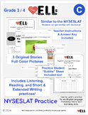 NYSESLAT Test Prep Grades 3-4 Set C - English Language Pro